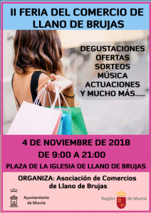 II FERIA DEL COMERCIO DE LLANO DE BRUJAS @ Llano de Brujas | Llano de Brujas | Región de Murcia | España