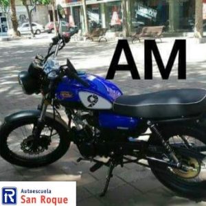 Nuestro vehículo para permiso ciclomotor AM