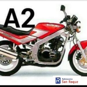 Nuestro vehículo para permiso  motocicleta A2