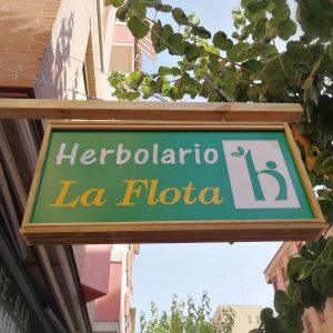 Banderola Herbolario La Flota Banderola Herbolario La Flota