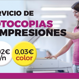 Impresiones y fotocopias Murcia