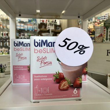 bimanan 6 batidos de fresa por 7.50 euros