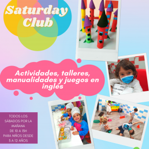 Saturday Club - Ludoteca en Inglés los Sábados